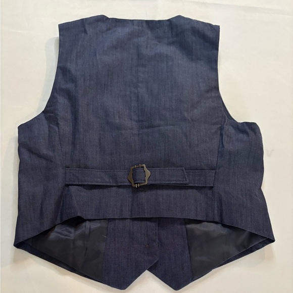Banana Republic Navy Button-Up Vest - Picture 3 of 3